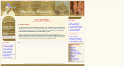 Desktop Screenshot of answeringhinduism.com
